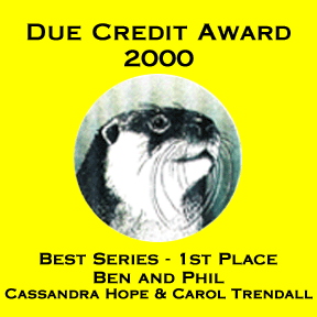 Best Series, First Place, Ben and Phil Series by Cassandra Hope and Carol Trendall
