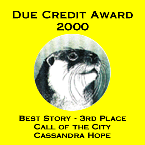 Best Story, Third Place, Call of the City