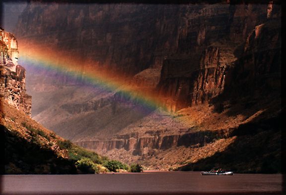 rainbow after the rain