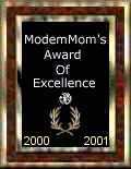 ModemMom's Award of Excellence