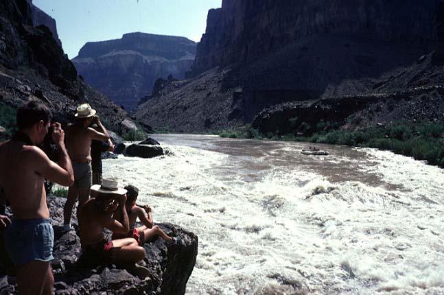 the Texans attempt Lava Falls